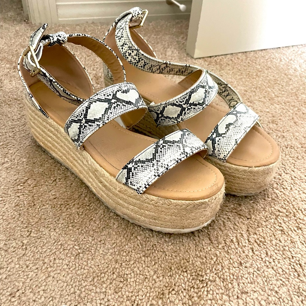 Cute wedge sandals